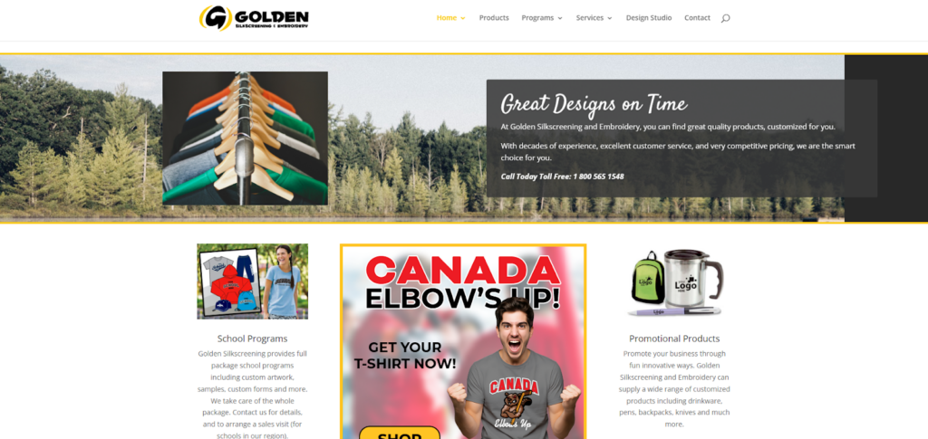 Golden Silkscreening & Embroidery